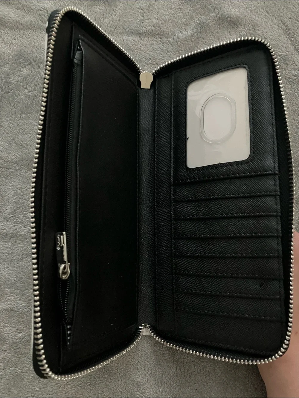 Loungefly Disney Parks White Mickey Mouse Rainbow Wallet